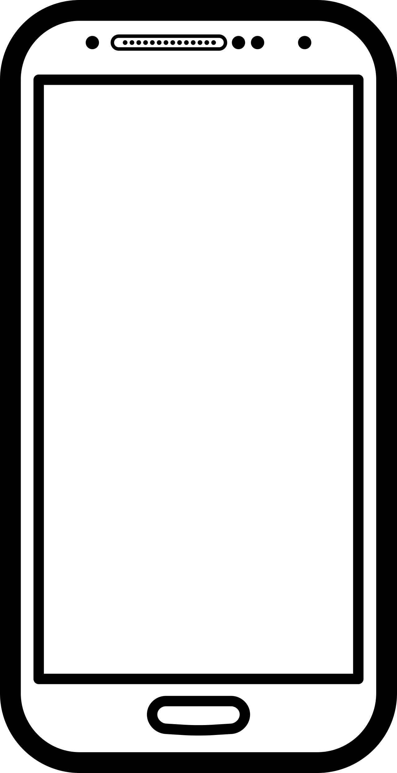 Phone Tool Stencil Svg Vector Free Vectors